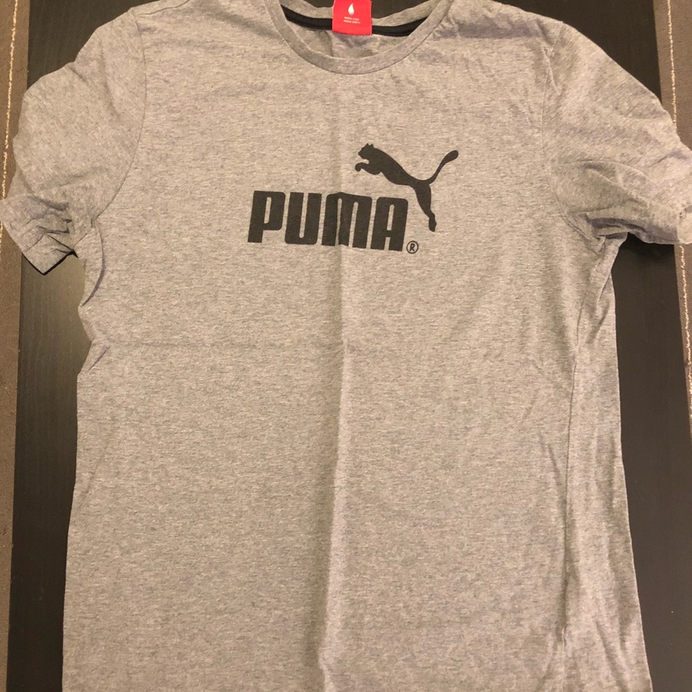 Vintage Gray Puma Tee